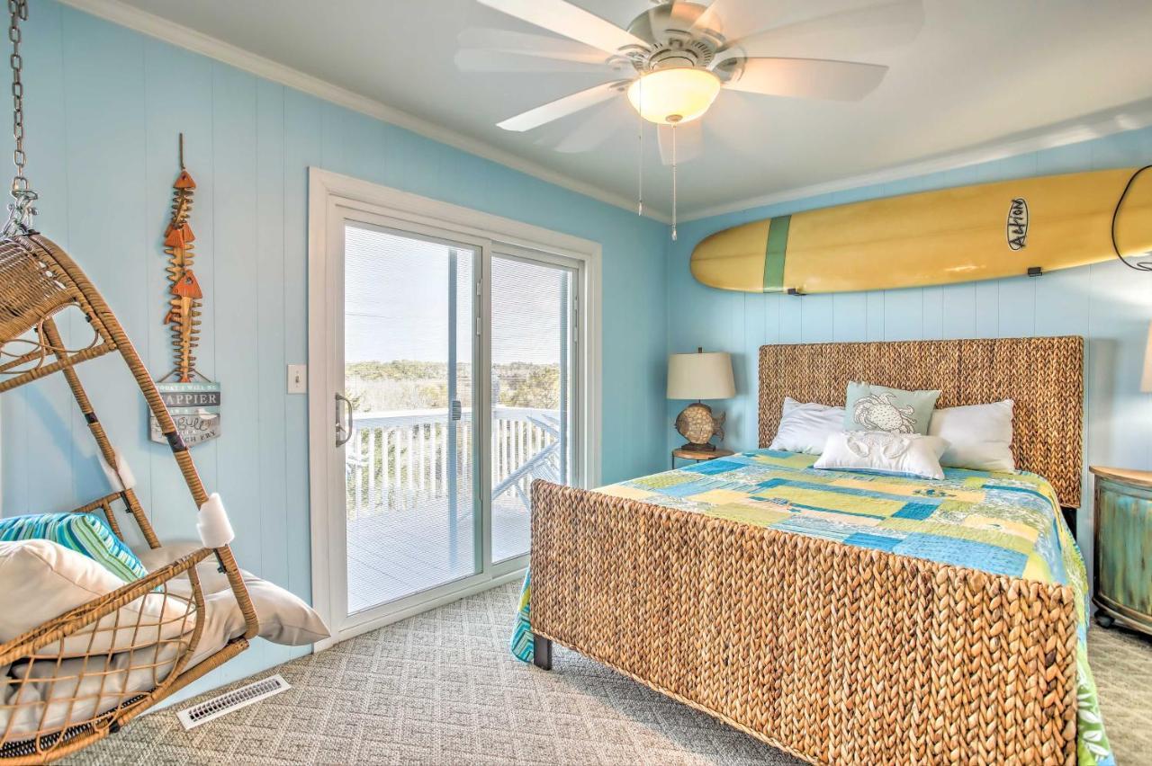 Coastal Oasis With Decks Walk To Holden Beach! 외부 사진