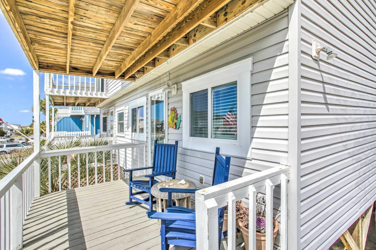 Coastal Oasis With Decks Walk To Holden Beach! 외부 사진